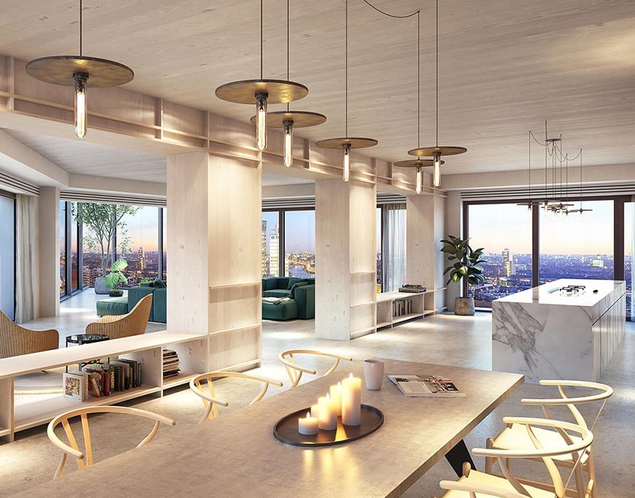 چگونه رنگ دیوار بر انتخاب رنگ نور تأثیر می‌گذارد؟